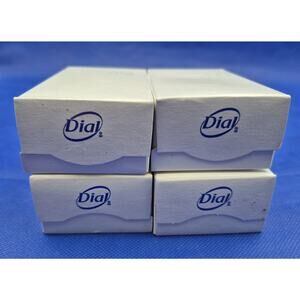 DIAL Antibacterial Soap 3.2oz Bar Lot of 4 NIB 2016